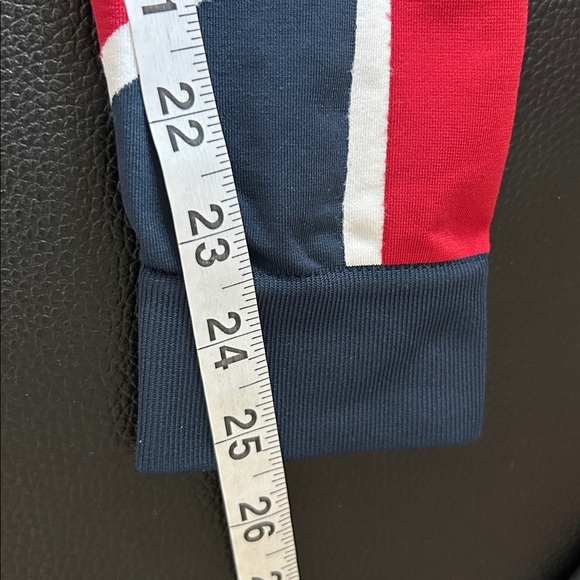 Sweaty Betty Union Jack Ski Seamless Base Layer Leggings Navy Blue Red BritishXS - Picture 12 of 13